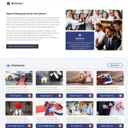 Sigorta Acentesi Web Sitesi Tasarımı
