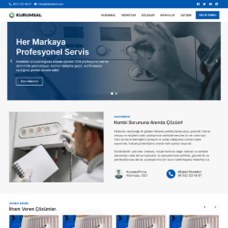 Kombi Servisi Web Sitesi Tasarımı