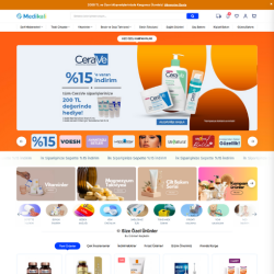 Medikal & Eczane E-Ticaret Sitesi Tasarımı #3