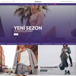 Kadın Giyim E-Ticaret Teması #9