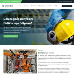 Mühendis Web Sitesi Tasarımı