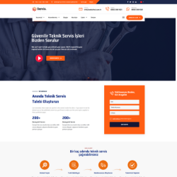 Teknik Servis Web Sitesi Tasarımı #5