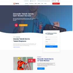 Teknik Servis Web Sitesi Tasarımı #3