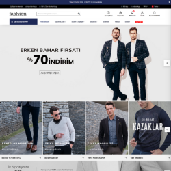 Erkek Giyim E-Ticaret Teması #3